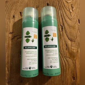 KLORANE Top Quality Dry Shampoo with Nettle - BRAND NEW 2x